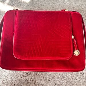 Red Velvet Cosmetic Travel Bag